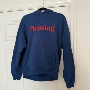 Harry Styles Pleasing Hoodie in Navy